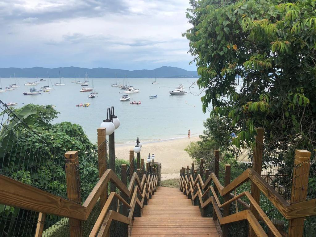 Florianópolis Jurere Cobertura 400M Do Mar Vista Linda 아파트 외부 사진