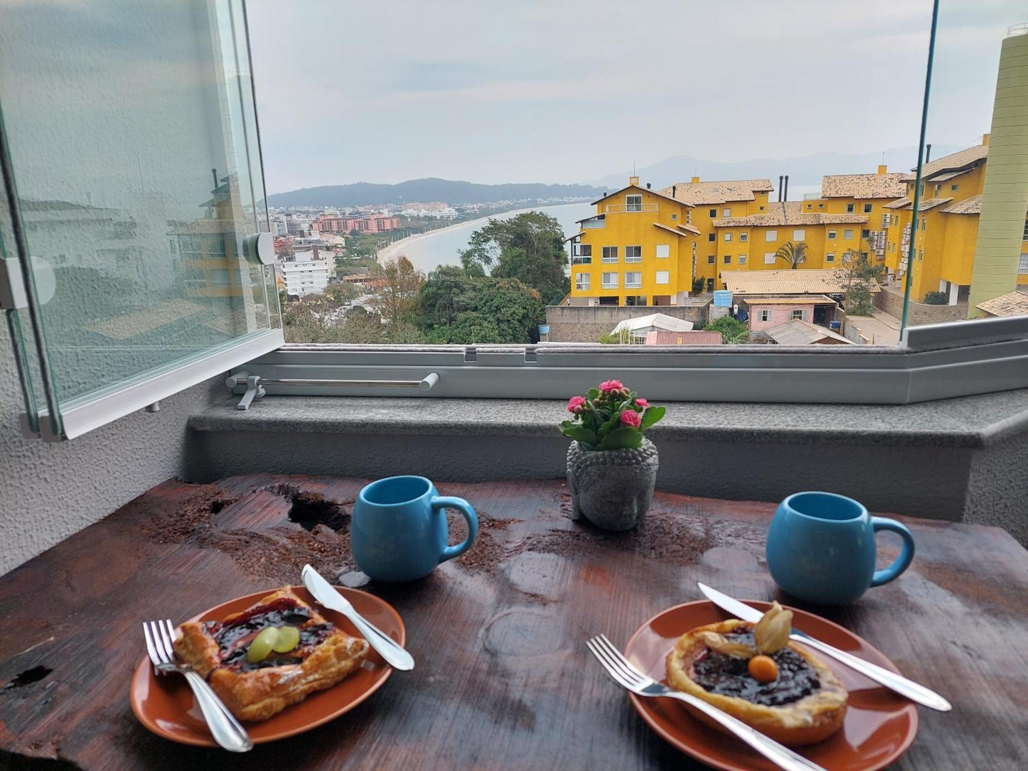 Florianópolis Jurere Cobertura 400M Do Mar Vista Linda 아파트 외부 사진